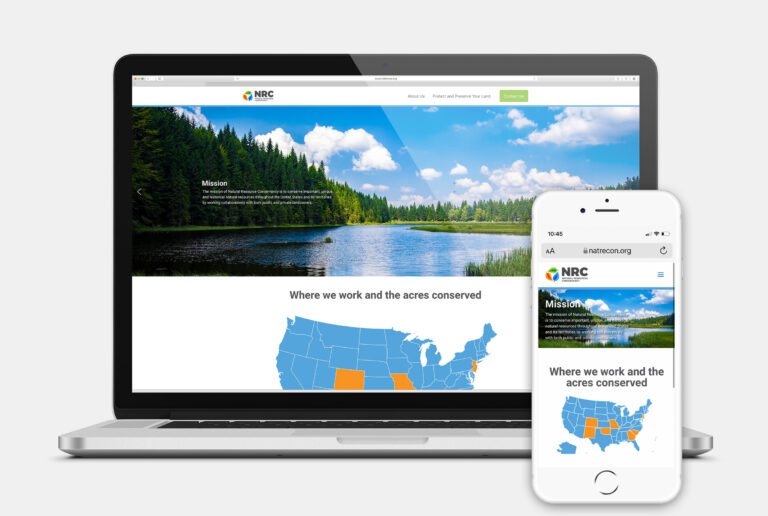 Natural Resources Conservancy Website Branding