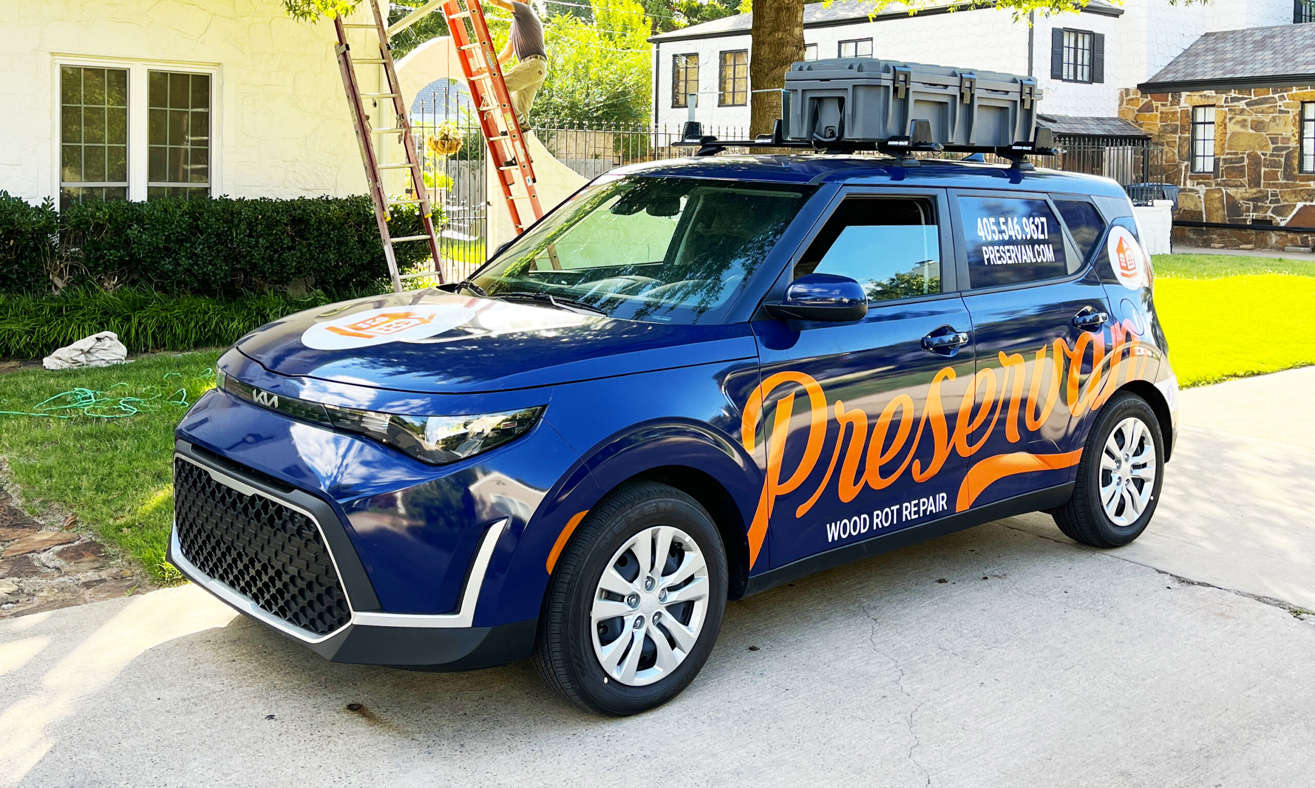 Preservan Vehicle Wrap Branding