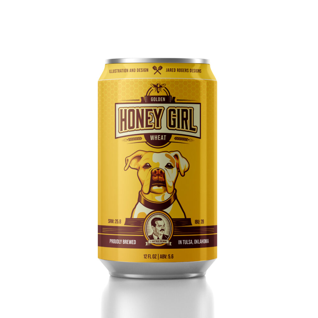 Honey Girl Label Design