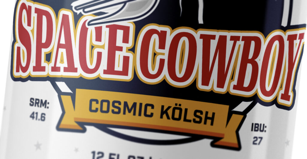 Space Cowboy Label